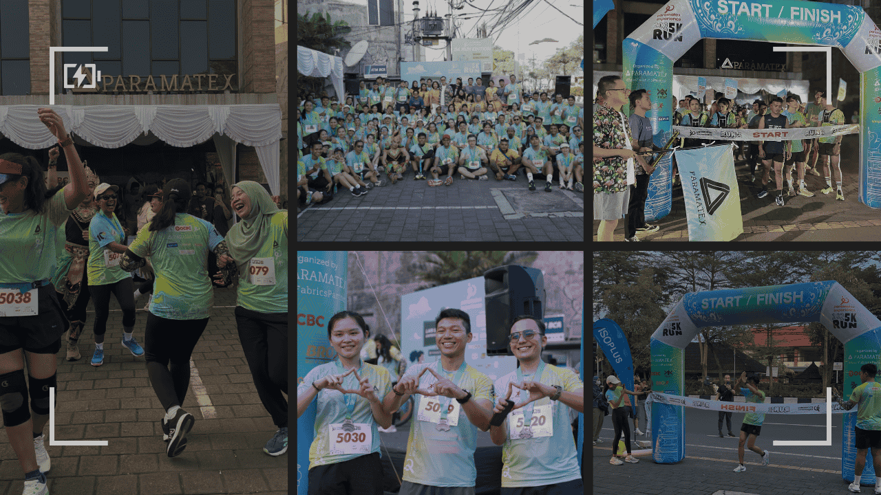Paramatex Fun Run 5K: Run, Zumba, and Win Cool Prizes with Bali’s Top Sportswear Fabric Store!